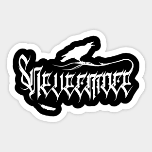 Nevermore | Black version Sticker